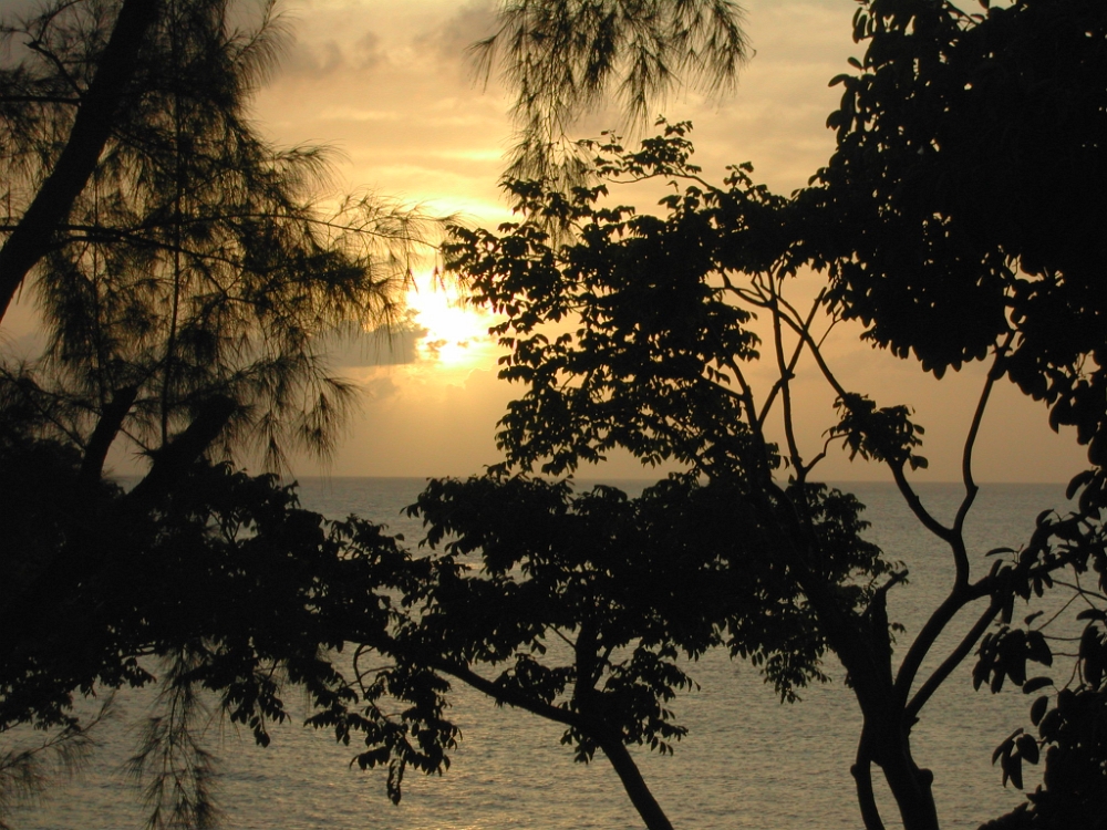 Sunset in Tobago